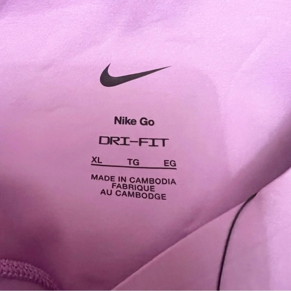Nike Go Dri-Fit Firm High Waisted Cropped Leggings Women’s XL DQ5881-532 NEW